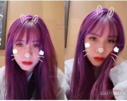 抖音小兔姬直播百度云不雅录屏事件，小兔姬吐奶涉黄比奶心，已用最新小号回归